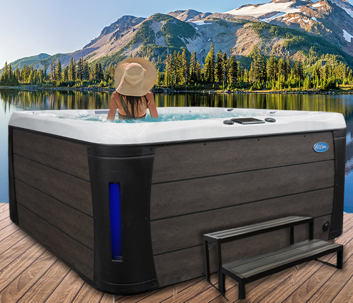 Calspas hot tub being used in a family setting - hot tubs spas for sale Inwood